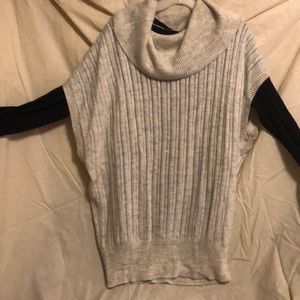 Charlotte Russe pullover short sleeve sweater sz L